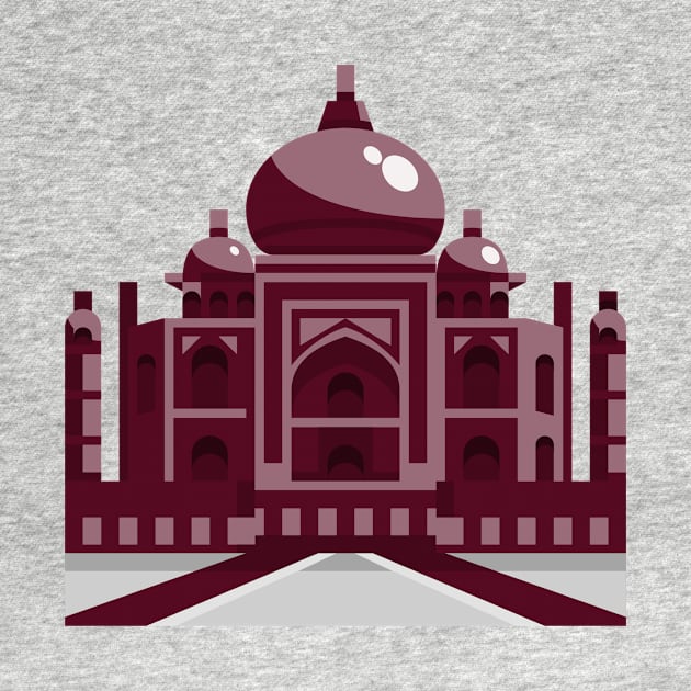 Taj Mahal T-Shirts by BeeZeeBazaar